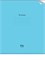 Тетрадь 96л. А4 "Пастель. Blue" клетка (96-1310, "Prof-Press") пластиковая обложка