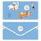 ! РАСПРОДАЖА Конверт для денег MESHU "Без текста" (MS_65065) "Birthday friends" глянц. ламинация, в ассорт. - фото 292146