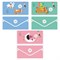 ! РАСПРОДАЖА Конверт для денег MESHU "Без текста" (MS_65065) "Birthday friends" глянц. ламинация, в ассорт.
