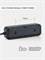 Сетевой фильтр  2 розетки, 5м, 2 * USB + Type-C (HG-7502) 2500 Вт, черный - фото 293125