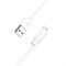 Кабель microUSB - USB, 1 м, "X1 Rapid", силиконовый, в коробке (6957531032038) "HOCO", белый, 2.4A - фото 297485