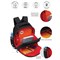 Рюкзак GRIZZLY "Динозавры" (RAz-587-5) 36*28*20см, цвет черный, формованный, анатомическая спинка - фото 321347