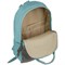 Рюкзак ArtSpace Casual "Soft mint" (Tn_19832) 38*30*13см, 1 отделение, 2 кармана, уплотненная спинка, мятный/серый - фото 300260