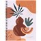 Тетрадь 80л. на спирали Greenwich Line "Boho shapes" клетка (NS5c80-34660) матовая ламинация, тиснение фольгой, блок 70г/м2 - фото 300587