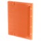 Тетрадь 120л. на кольцах "Neon. Оранжевая", сменный блок (ТТ5к120_пл 63248, "BG") пластиковая обложка на резинке - фото 303076