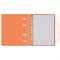 Тетрадь 120л. на кольцах "Neon. Оранжевая", сменный блок (ТТ5к120_пл 63248, "BG") пластиковая обложка на резинке - фото 303075