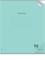 Тетрадь 96л. Prof-Press "Пастель Green" клетка (96-1307) пластиковая обложка