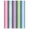 Бумага для упаковки подарков MESHU 70*100см. "Pastel colors" (MS_66822) 80г/м, в ассорт.