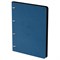 Тетрадь 120л. на кольцах "Моно. Синий", сменный блок (N4r120 66416, "BG") обложка иск. кожа