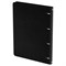 Тетрадь 120л. на кольцах "Моно. Черный", сменный блок (N4r120 66415, "BG") обложка иск. кожа - фото 302942