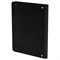 Тетрадь 120л. на кольцах "Моно. Черный", сменный блок (N4r120 59503, "BG") обложка иск. кожа - фото 302894