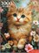 Puzzle 1000 элементов "Котенок в цветах" (П1000-8275)