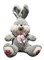 Зайка с лентой, 40см (Белоруссия)