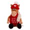 Игрушка мягкая "Лошадка Тиффани" 25см, в шапочке и свитере (RLS25003-1-25) - фото 304349