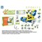 Конструктор "Робот" 11 в 1, на солнечной батарее, 231 дет. (ZY1414315) в коробке 34,5*23,2*7,5см, можно собрать 11 моделей разных роботов