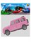 Внедорожник инерц. 12,2*5,5см, розовый (ИК-0858) откр. двери, в пакете - фото 304612