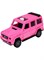 Внедорожник инерц. 12,2*5,5см, розовый (ИК-0858) откр. двери, в пакете - фото 304553