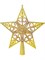Наконечник на елку 21см "Звезда" (НУ-1440) золотая - фото 305223