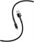 Кабель microUSB - USB, 1 м, "S26", В КОРОБКЕ (iK-12-S26b) "Smartbuy", черный, 3А