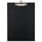 Доска-планшет с зажимом OfficeSpace, ПВХ (ПС_49757) черная - фото 304377