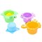 Игрушка для ванной "Морские жители": формочки 4шт., собираются в пирамидку 20*7см (ZY429822-R, 380292) в блистере - фото 306071