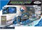 Игр. набор "Парковка. Полиция" (879-112) в собр. виде 97*39*18,5см +5 мет. моделей 1:64 и 8 дор. знаков, собирается в автовоз 45*19см, в коробке