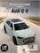 Металл. модель 12см "Audi Q-8 (1:36) с эмблемой" 2 двери и багажник откр-ся (HN3606) свет фар, звук, инерция, 3цв., в коробке - фото 308960