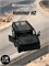 Металл. модель  9,5см "Hummer H2 (1:39)" 2 двери откр-ся (D3907-1) инерция, панорам. крыша, 4цв. в ассорт., в коробке - фото 309070