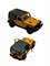 Металл. модель 10 см "Jeep (1:39)" 2 двери откр-ся (D3905-1) инерция, запаска, 4цв. в ассорт., в коробке - фото 309051