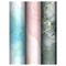 Бумага для упаковки подарков MESHU 70*100см "Marble" (MS_66831) 3 вида в ассорт., 80г/м2