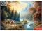 Puzzle  500 элементов "Пара на лошадях в горах" (Ф500-8263) - фото 307866
