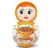 Неваляшка "Девочка" 17см (01765, "Stellar") в пакете - фото 307770