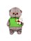 Мягкая игрушка "Басик BABY в жилете с игрушкой" 20см (BB-110) в инд. коробке - фото 309166