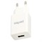 Зарядное устройство сетевое Perfeo (I4665) 1А, USB, белое