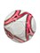 Мяч футбольный мини, размер 2 (FJ-3018) белый с узорами
