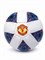 Мяч футбольный, размер 5, ____гр (RKJ-6245) Пакистан, кожаный, "M.U. Англия" белый, дизайн №1 - фото 313021