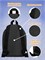 Рюкзак - мешок Prof-Press "Black Style" (РЦ-7581) 40*26*17см - фото 314109