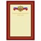 Бланк "Благодарственное письмо" А4 (Б4_72302, BG) мелованный картон, красное с гербом