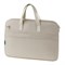 Сумка для ноутбука 15,6"-16" Först "Softness" (AB_LB67468) бежевая, полиэстер, мягкий подклад, с ремнем