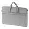 Сумка для ноутбука 15,6"-16" Först "Modern Style" (KNT_LB67458) серая, 1 отделение, 1 карман, полиэстер, с ремнем