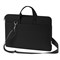Сумка для ноутбука 15,6"-16" Först "Modern Style" (KNT_LB67459) черная, 1 отделение, 1 карман, полиэстер, с ремнем
