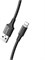 Кабель Lightning - USB, 2 м, "S14", В КОРОБКЕ (iK-522-S14b) "Smartbuy", черный, 3А - фото 320212