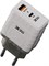Зарядное устройство сетевое Defender "UPA-132" (83230) 30Вт, 1 USB, 1 Type-C, с технологией GaN, белое - фото 320483