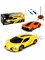 Р/У на аккумул. "JT TOYS" 21см (1:20) "Ferrari" (661-13D) пар с пульта, свет фар и колес, в коробке