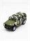 Металл. модель 10,8см "Hummer H2 военный (1:39)" (K1503A-231) зеленый камуфляж / однотонный, по 12шт. в шоубоксе