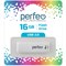Флеш-накопитель  16Гб "Perfeo C04" White