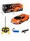 Р/У на аккумул. "JT TOYS" 22см (1:20) "Lamborghini" (551-11D) свет фар, желтый / оранжевый цвет, в коробке - фото 323946