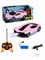Р/У на аккумул. "JT TOYS" 22см (1:20) "Lamborghini" (661-12AD) пар с пульта, свет фар, зеленый / розовый цвет, в коробке - фото 323951